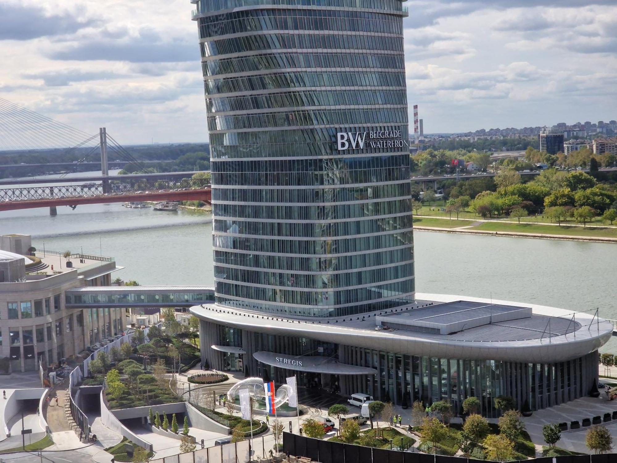 Ferienwohnung Beograd Na Vodi - BW Arcadia Luxury Exterior foto