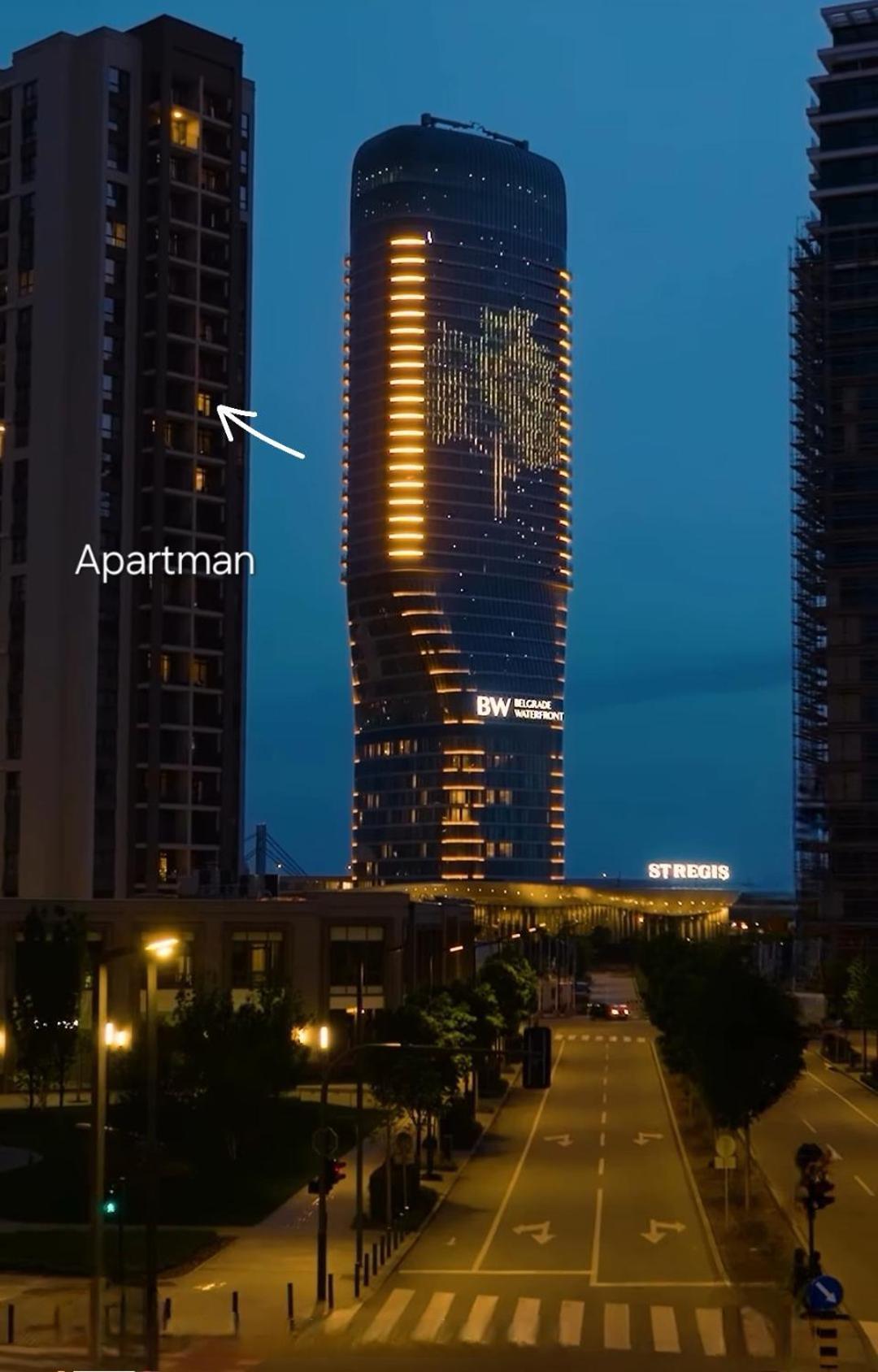 Ferienwohnung Beograd Na Vodi - BW Arcadia Luxury Exterior foto